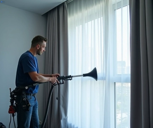 Professional curtain stain removal process equipment Matty Curtain Cleaning point-piper-nsw